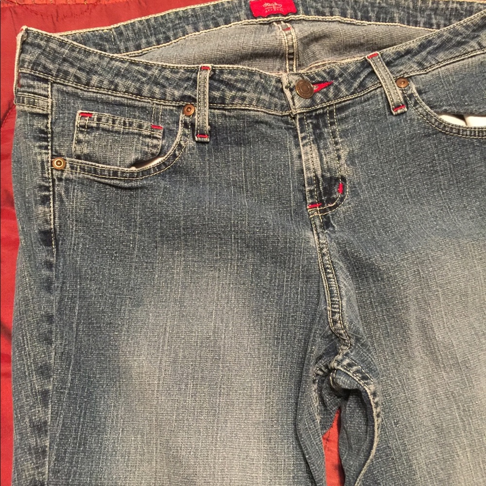 Crop jeans capris